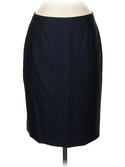 Pre-owned Calvin Klein Formal Skirt In Blue
