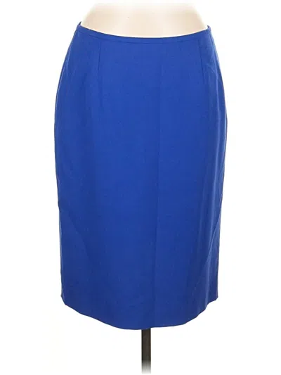 Pre-owned Calvin Klein Formal Skirt In Blue