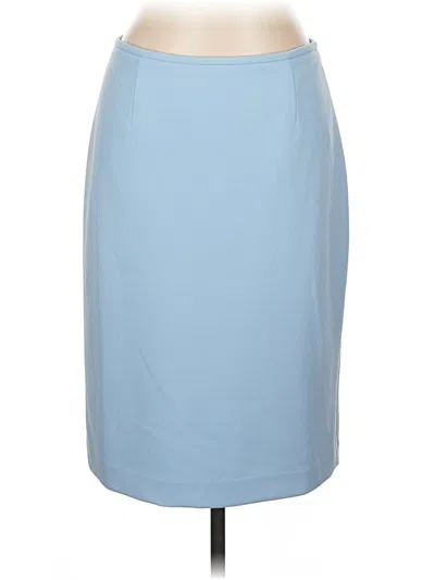 Pre-owned Calvin Klein Formal Skirt In Blue