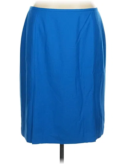 Pre-owned Calvin Klein Formal Skirt In Blue