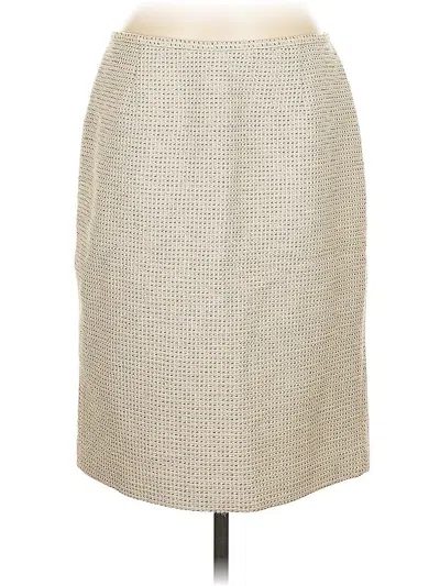 Pre-owned Calvin Klein Formal Skirt In Brown
