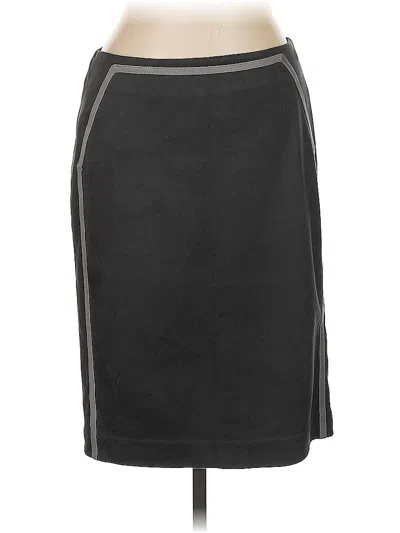 Pre-owned Calvin Klein Formal Skirt In Gray