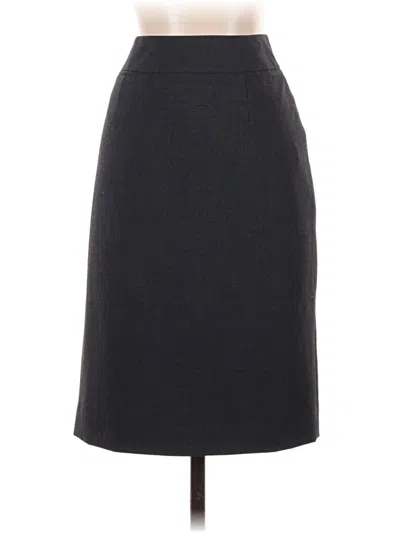 Pre-owned Calvin Klein Formal Skirt In Gray