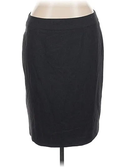 Pre-owned Calvin Klein Formal Skirt In Gray
