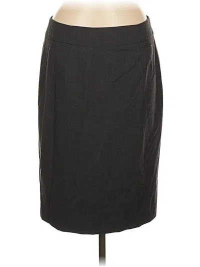 Pre-owned Calvin Klein Formal Skirt In Gray