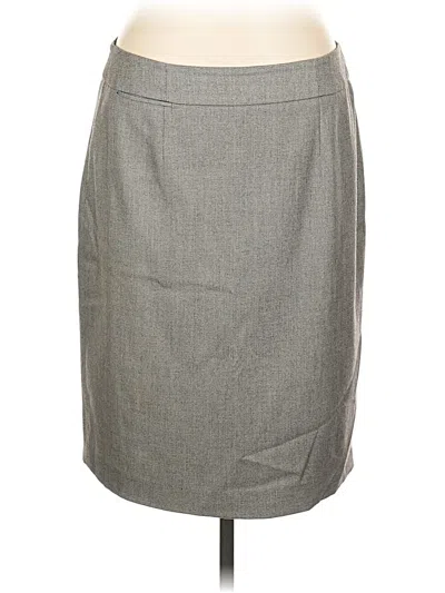 Pre-owned Calvin Klein Formal Skirt In Gray