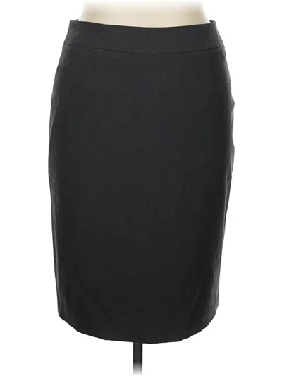 Pre-owned Calvin Klein Formal Skirt In Gray