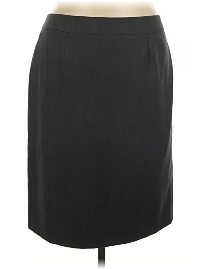 Pre-owned Calvin Klein Formal Skirt In Gray