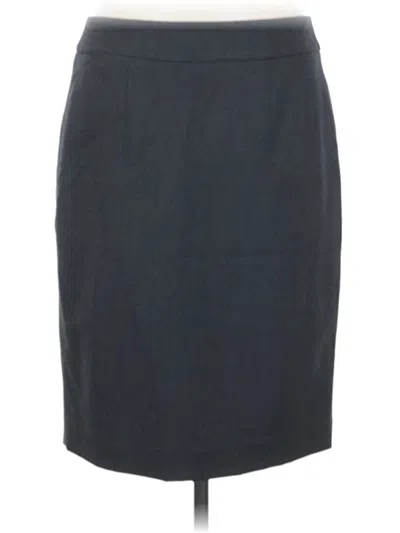 Pre-owned Calvin Klein Formal Skirt In Gray
