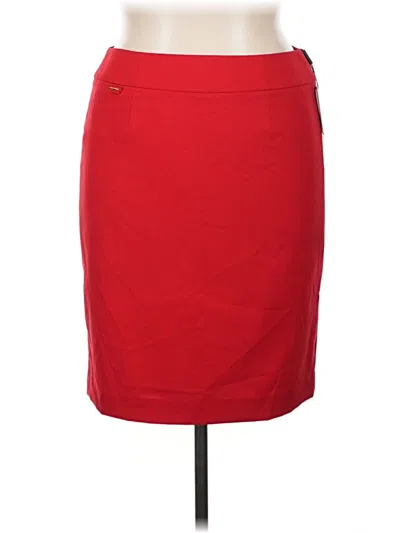 Calvin Klein Formal Skirt In Red