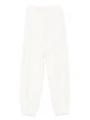 Calvin Klein Logo Terry Pant Elastic Waistband In White