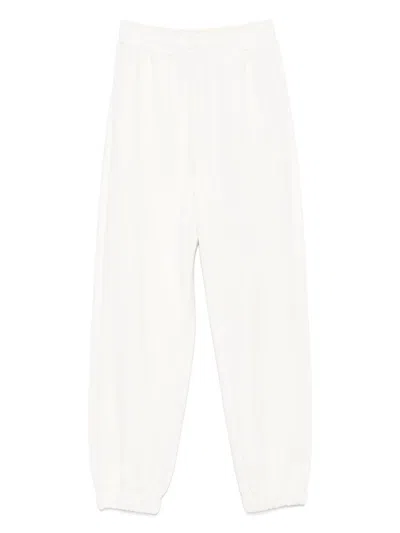 Calvin Klein French Terry Logo Pant Clothing In White