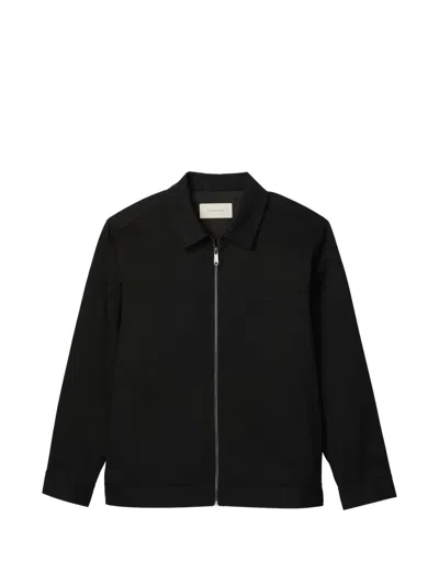 Calvin Klein Full-zip Jacket In Black