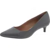 Calvin Klein Gabriana Womens Padded Insole Kitten Heel Dress Pumps In Multi