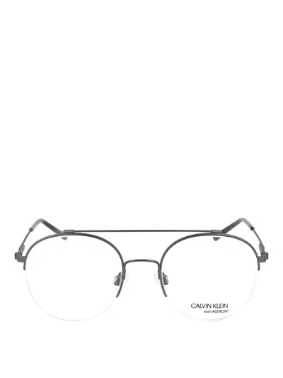 Calvin Klein Ck19144f Glasses In 008 Satin Gunmetal