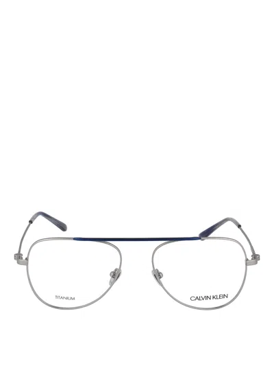 CALVIN KLEIN GAFAS - PLATA