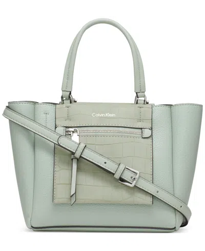 Calvin Klein Gala Crossbody With Detachable Strap In Green