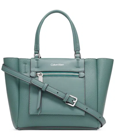 Calvin Klein Gala Crossbody With Detachable Strap In Sage