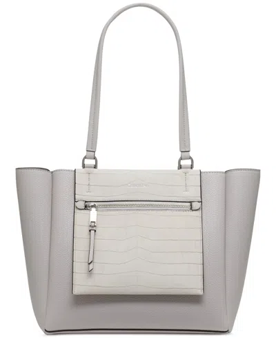 Calvin Klein Gala Tote In Gray