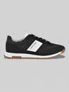 Calvin Klein Galent Lace-up Sneakers In Black