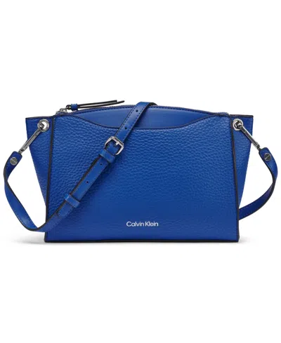 Calvin Klein Garnet Adjustable Top Zipper Crossbody