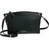 Calvin Klein Garnet Crossbody Bag In Black/silver
