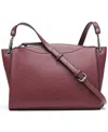 Calvin Klein Garnet Adjustable Top Zipper Crossbody