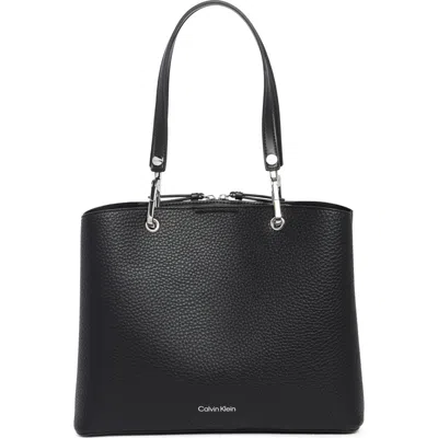 Calvin Klein Garnet Top Handle Tote In Multi