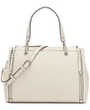 Calvin Klein Garnet Triple Compartment Top Zipper Satchel