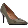 Calvin Klein Gayle 2 Womens Pointed Toe Stiletto Pumps In Green