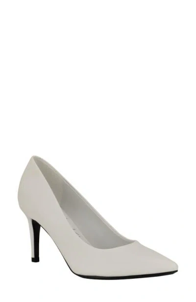 Calvin Klein Gayle Pump In White