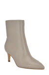 Calvin Klein Gentley Pointed Cap Toe Bootie In Taupe
