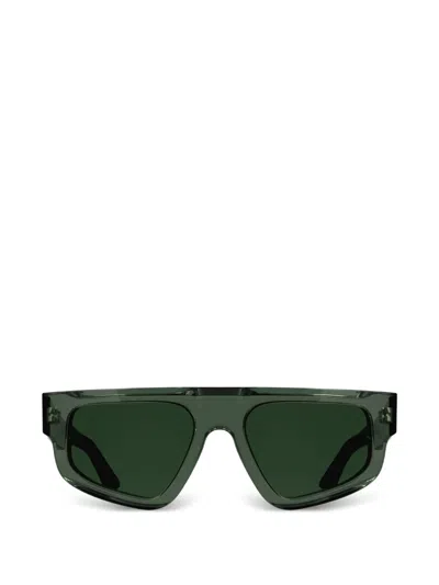 Calvin Klein Geometric-frame Sunglasses In Pattern
