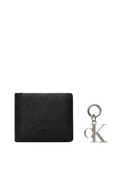 Calvin Klein Gift Bifold W/coin & Key Fob Man  K50k512101-beh Black