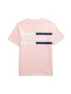 Calvin Klein Boy's Cotton Logo Tee In Pink