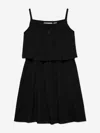 Calvin Klein Girls Crinkle Layered Tank Dress