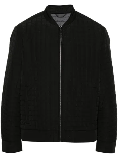 Calvin Klein Quilted Padded Jacket In Black