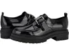 Calvin Klein Glenny Flat Women 6.5 Black Leather Almond Toe Loafers Shoes Zogg75