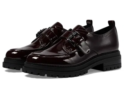 Calvin Klein Glenny Women's Flat Shoes Dark Red: 9.5 M In Burgundy