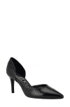 Calvin Klein Gloria D'orsay Pump In Black Patent