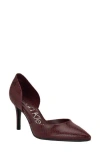 Calvin Klein Gloria D'orsay Pump In Red