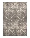 Calvin Klein Gradient Rug - Shibori,, 5'6 X 8' In Granite