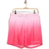 Calvin Klein Men's Gradient Stripe Swim Shorts In Pink