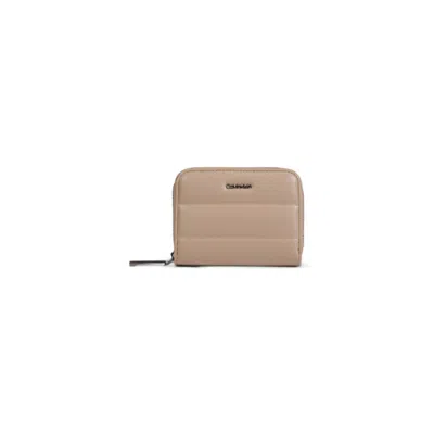 Calvin Klein Gray Artificial Leather Wallet