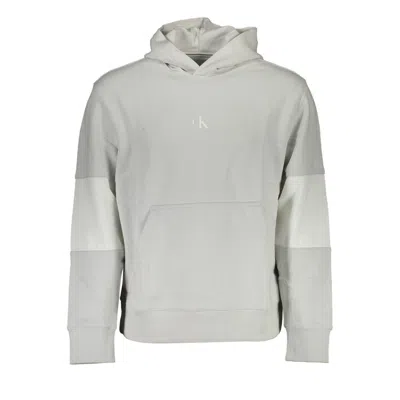 Calvin Klein Gray Cotton Men Men's Sweater