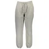 Calvin Klein Gray Cotton Pant In Gray