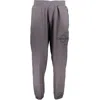 Calvin Klein Gray Cotton Pant In Gray