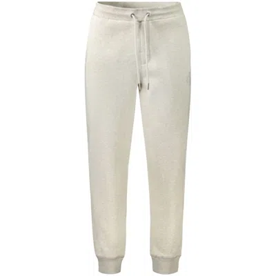 Calvin Klein Gray Cotton Pant In White