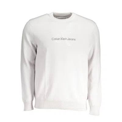 Calvin Klein Gray Cotton Sweater