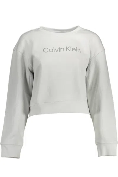 Calvin Klein Gray Cotton Sweater